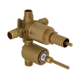 Perrin & Rowe® RDD-2 Thermostatic Valve Pressure Balance Rough-in, 5 gpm Flow Rate