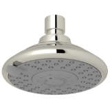 Perrin & Rowe® SOF135PN Cross Collection 5-Function Showerhead, Polished Nickel