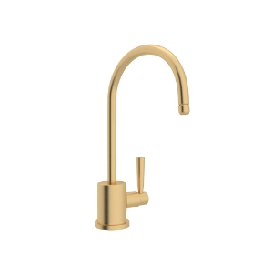 Perrin & Rowe® U.1601L-SEG-2 Holborn Kitchen Faucet Pulldown Single Trattoria, 0.5 gpm Flow Rate, Satin English Gold