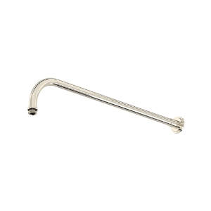 Perrin & Rowe® U.20AR27SAPN 20" Wall Mount Shower Arm, Polished Nickel