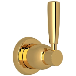 Perrin & Rowe® U.3064LS-ULB/TO Holborn™ Trim For Volume Control And Diverter, Unlacquered Brass