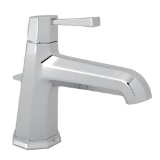 Perrin & Rowe® U.3135LS-APC-2 Deco™ Single Handle Lavatory Faucet, Polished Chrome
