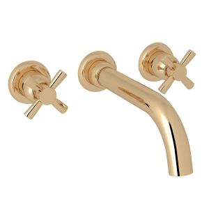 Perrin & Rowe® U.3332X-EG/TO Holborn™ Wall Mount Tub Filler Trim, English Gold