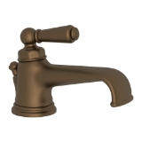 Perrin & Rowe® U.3670L-EB-2 Edwardian™ Single Handle Lavatory Faucet, English Bronze