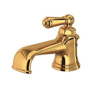 Perrin & Rowe® U.3670L-EG-2 Edwardian™ Single Handle Lavatory Faucet, English Gold
