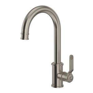 Perrin & Rowe® U.4513HT-STN-2 Food Prep Faucet Single Hole, Armstrong, Satin Nickel, 1.8 gpm Flow Rate
