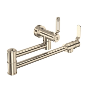 Perrin & Rowe® U.4599HT-STN-2 Armstrong™ Pot Filler, Satin Nickel