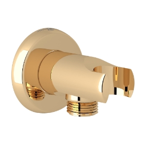 Perrin & Rowe® U.5302EG Handshower Outlet With Holder, English Gold