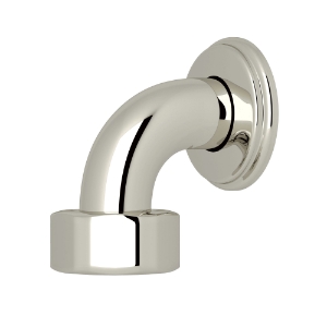 Perrin & Rowe® U.5397PN Cross Collection Handshower Outlet Return Elbow Exposed, Polished Nickel