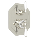 Perrin & Rowe® U.5555L-PN/TO Thermostatic Trim Plate Era, Polished Nickel