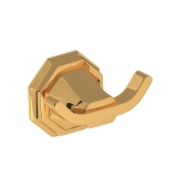 Perrin & Rowe® U.6122EG Deco™ Double Robe Hook, English Gold