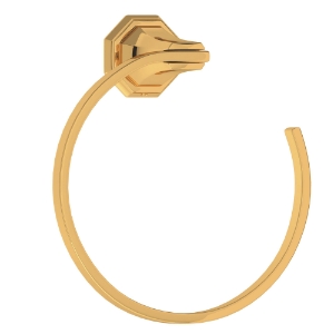 Perrin & Rowe® U.6135EG Deco™ Towel Ring, English Gold