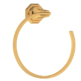 Perrin & Rowe® U.6135EG Deco™ Towel Ring, English Gold