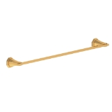 Perrin & Rowe® U.6141EG Deco™ 24" Towel Bar, English Gold