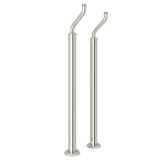 Perrin & Rowe® U.6180PN Deco™ Floor Pillar Legs, Polished Nickel