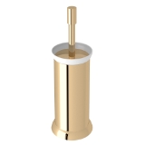 Perrin & Rowe® U.6437EG Holborn™ Floor Standing Toilet Brush Holder, English Gold