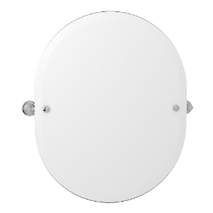 Perrin & Rowe® U.6482APC Holborn™ 25" Oval Mirror, Polished Chrome