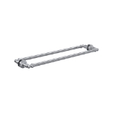 Perrin & Rowe® U.6913APC 24" Shower Door Pull Handle, Polished Chrome