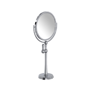 Perrin & Rowe® U.6931APC Freestanding Makeup Mirror, Polished Chrome