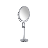 Perrin & Rowe® U.6931APC Freestanding Makeup Mirror, Polished Chrome