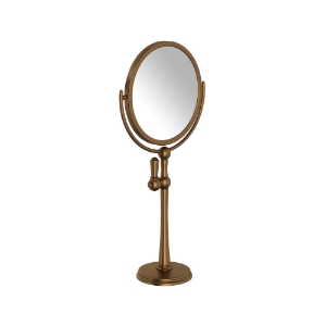 Perrin & Rowe® U.6931EB Freestanding Makeup Mirror, English Bronze