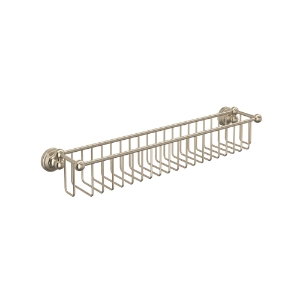 Perrin & Rowe® U.6951STN 20" Bottle Basket, Satin Nickel