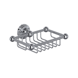 Perrin & Rowe® U.6967APC Wall Mounted Soap Basket, Polished Chrome