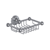 Perrin & Rowe® U.6967APC Wall Mounted Soap Basket, Polished Chrome