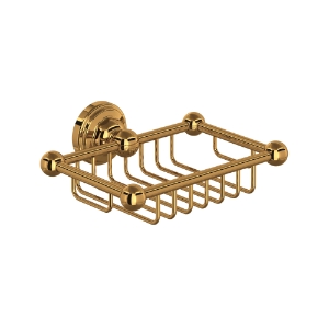 Perrin & Rowe® U.6967EG Wall Mounted Soap Basket, English Gold