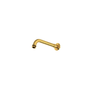 Perrin & Rowe® U.7AR27SAULB 7" Wall Mount Shower Arm, Unlacquered Brass