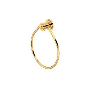 Perrin & Rowe® U.AR25WTREG Armstrong™ Towel Ring, English Gold