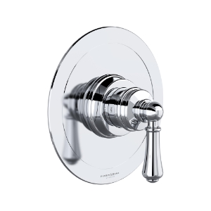 Perrin & Rowe® U.TGA51W1LS-APC Georgian Era™ 1/2 in Pressure Balance Trim, Polished Chrome