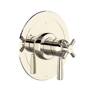 Perrin & Rowe® U.THB23W1LS-PN Holborn™ 1/2 in Thermostatic & Pressure Balance Trim With 3 Functions, Polished Nickel