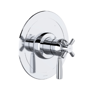 Perrin & Rowe® U.THB45W1LS-APC Holborn™ 1/2 in Thermostatic & Pressure Balance Trim With 5 Functions, Polished Chrome
