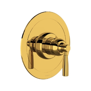 Perrin & Rowe® U.THB51W1LS-ULB Holborn™ 1/2 in Pressure Balance Trim, Unlacquered Brass