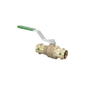 ProPress® 79920 Ball Valve with Lock Metal Handle, 1/2 in Nominal, Press End Style, Bronze Body, Full Port, EPDM Softgoods