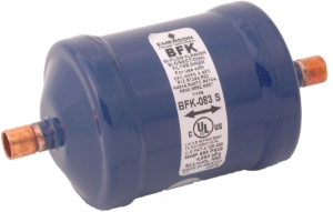 ALLIED™ 49W23 Liquid Line Bi-Flow Filter Drier, 3/8 in ODF Connection, 7.72 in OAL