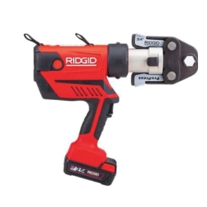 *RENTAL ONLY* - RIDGID® 67053 RP 350 Press Tool Kit with Jaws, 1/2 to 2 in Capacity, 7200 lb, 4 s Crimp, 18 V, Li-Ion Battery - *RENTAL ONLY*