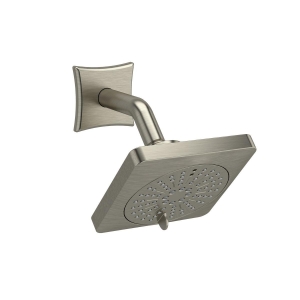 RIOBEL 326BN Showerhead Shower Calliano Adjustable, 2 gpm Min, Brushed Nickel