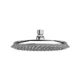 RIOBEL 408C-15 Rain Showerhead Slim Ultra, 1.5 gpm Flow Rate, Chrome