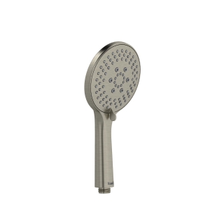 RIOBEL 4368BN Shower/bath components Handshower Hand Set Single-Function, 4-3/4 in Dia Shower Head 3-Jet Shower Head, 1.8 gpm Flow Rate, Nickel