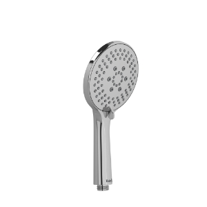 RIOBEL 4368C Shower/bath components Handshower Hand Set Single-Function, 4-3/4 in Dia Shower Head 3-Jet Shower Head, 1.8 gpm Flow Rate, Chrome