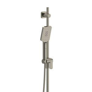 Riobel® 4835BN Handshower Set With 36" Slide Bar and 4-Function Handshower, Brushed Nickel