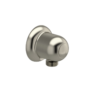 Riobel® 747BN Cross Collection Handshower Outlet Return Elbow Exposed, Brushed Nickel