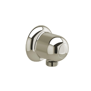 Riobel® 747PN Cross Collection Handshower Outlet Return Elbow Exposed, Polished Nickel