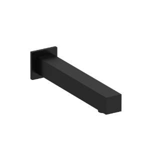 Riobel® 885BK Wall Mount Tub Spout, Black