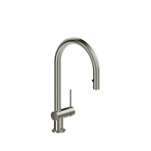 RIOBEL AZ101SS-10 Azure Pulldown Kitchen Faucet Pull-Down Touchless, 1.0 gpm Flow Rate, Stainless