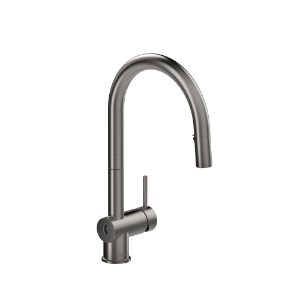Riobel® AZ211SS Azure™ Pulldown Kitchen Faucet Pull-Down Touchless, 1.5 gpm Flow Rate, Stainless