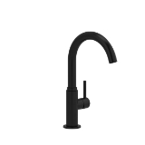 RIOBEL AZ601BK Food Prep Faucet Single Hole, Azure™, Black, 1.8 gpm Flow Rate