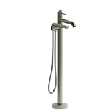 RIOBEL CS39BN CS39 CS 2-Way Tub Filler, 6 gpm Flow Rate, Brushed Nickel, 1 Handle